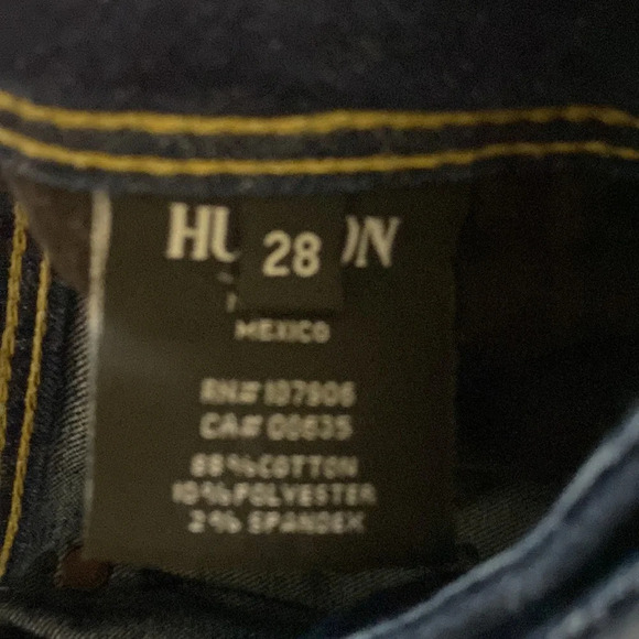 Hudson denim Collin flap skinny jeans size 28 - Picture 8 of 9